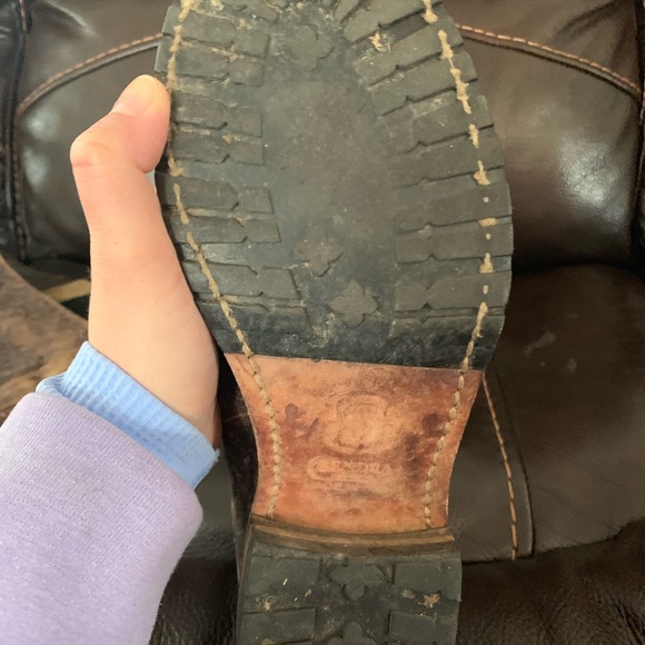 🚫SOLD🚫SENDRA Tall Distressed Leather Riding Boot - Picture 4 of 4